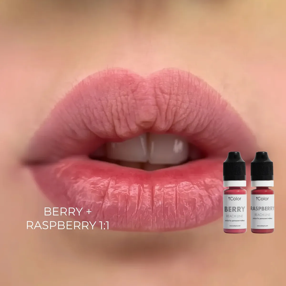 Buze lucrate cu Raspberry