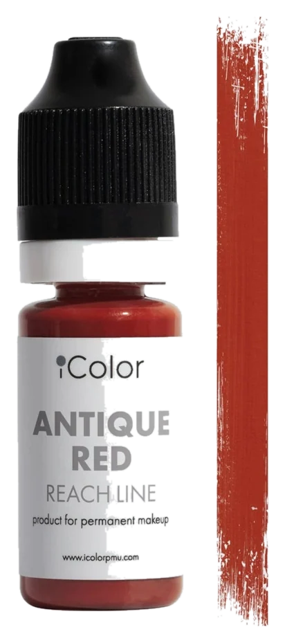 ANTIQUE RED — pigment pentru buze iColor, Basic Line