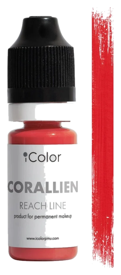 CORALLIEN — pigment pentru buze iColor, Basic Line