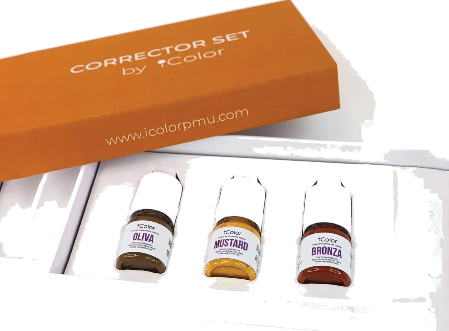 CORECTII — set de pigmenți iColor, Basic Line