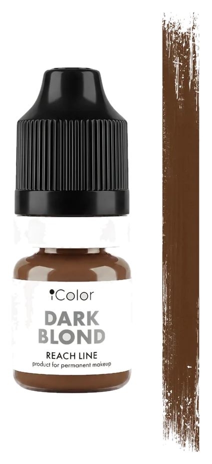 DARK BLOND — pigment pentru sprâncene iColor, Basic Line
