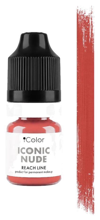 ICONIC NUDE — pigment pentru buze iColor, Basic Line