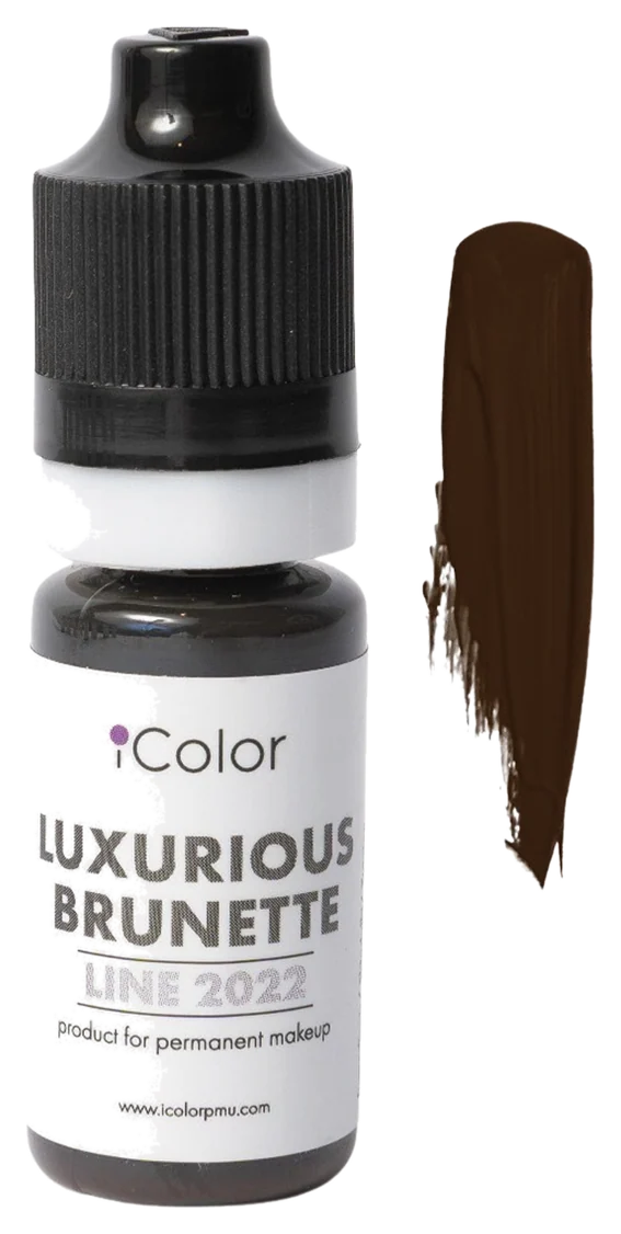 LUXURIOUS BRUNETTE Reach — pigment pentru sprâncene iColor, REACH 2022