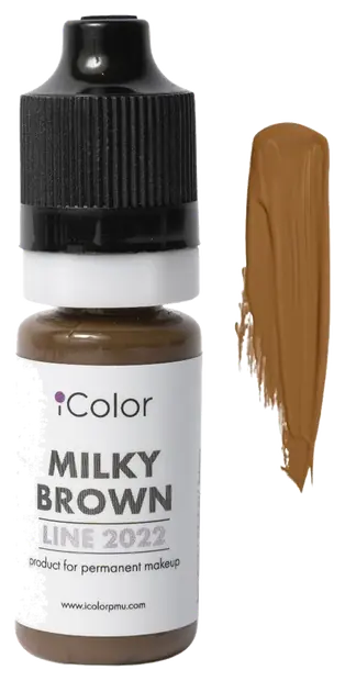 Pigmentul iColor Milky Brown, linia REACH 2022