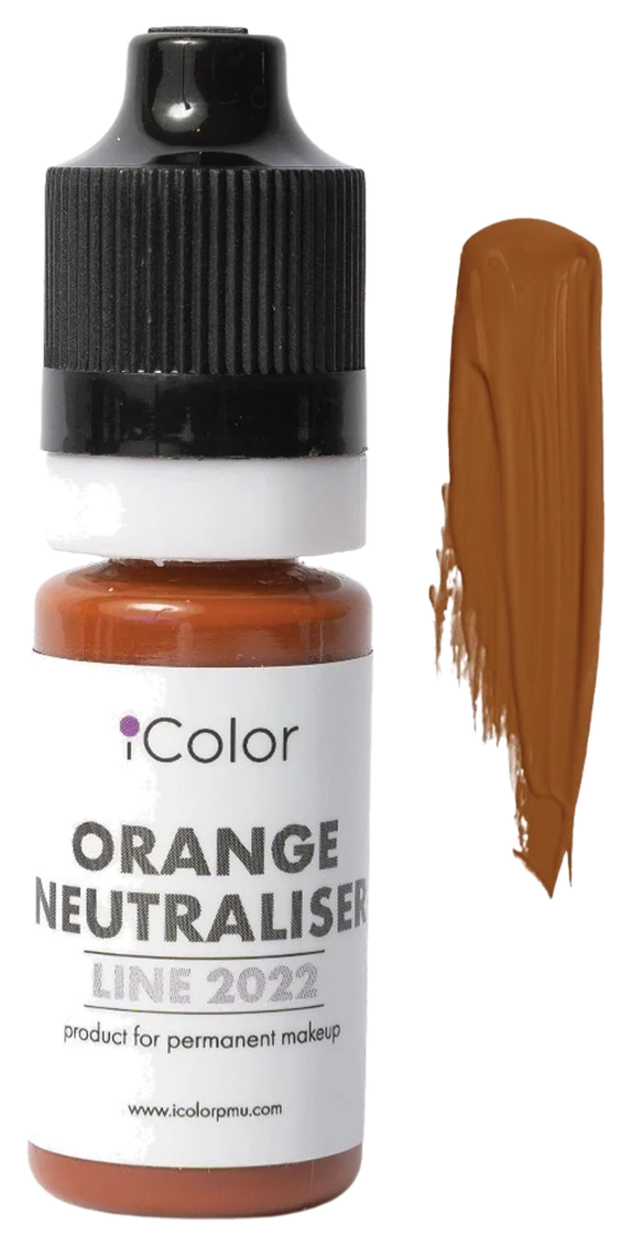 ORANGE NEUTRALIZER Reach — pigment pentru sprâncene iColor, REACH 2022