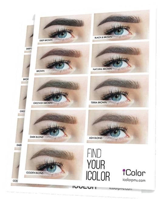 Poster Find your iColor SPRANCENE — accesoriu iColor