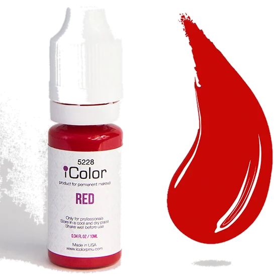 RED — pigment pentru buze iColor, Basic Line