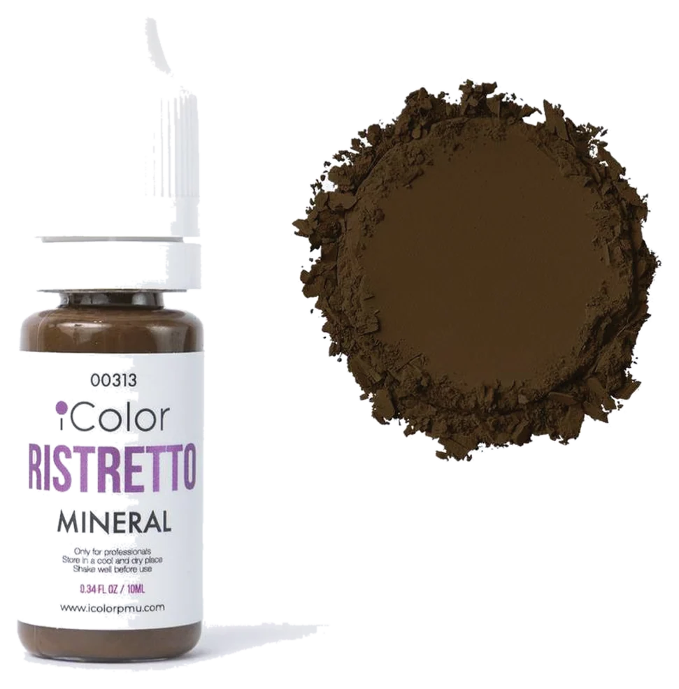 RISTRETTO — pigment pentru sprâncene iColor, Minerali