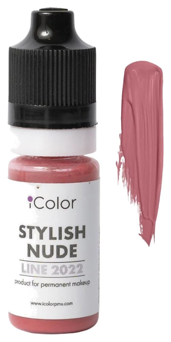 STYLISH NUDE Reach — pigment pentru buze iColor, REACH 2022