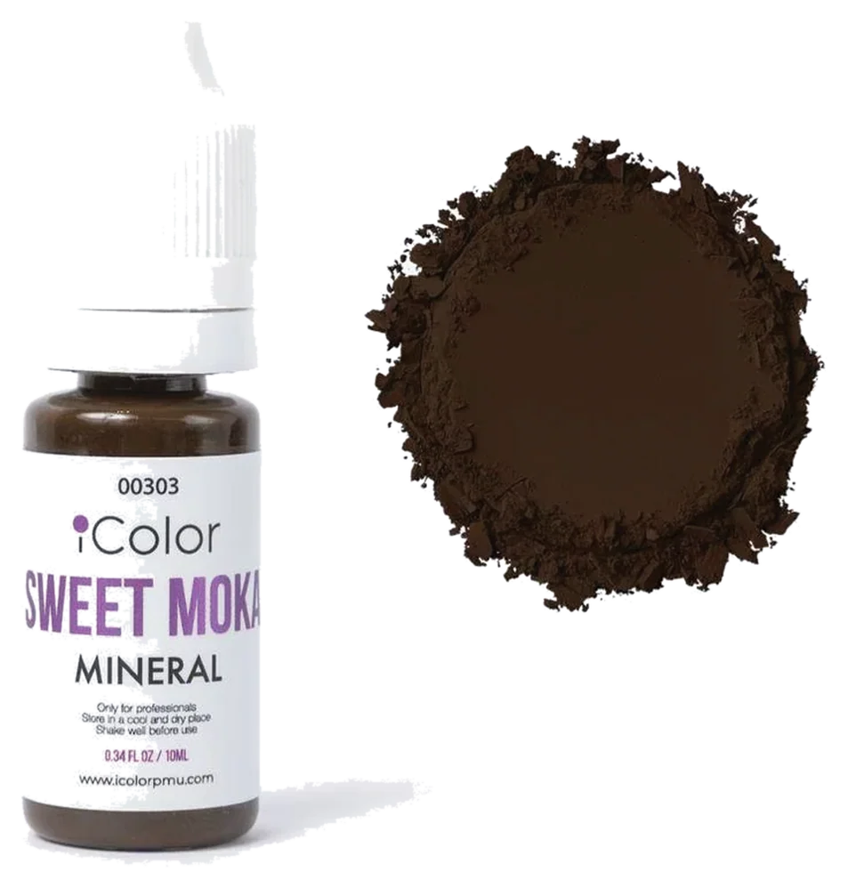 SWEET MOKA — pigment pentru sprâncene iColor, Basic Line