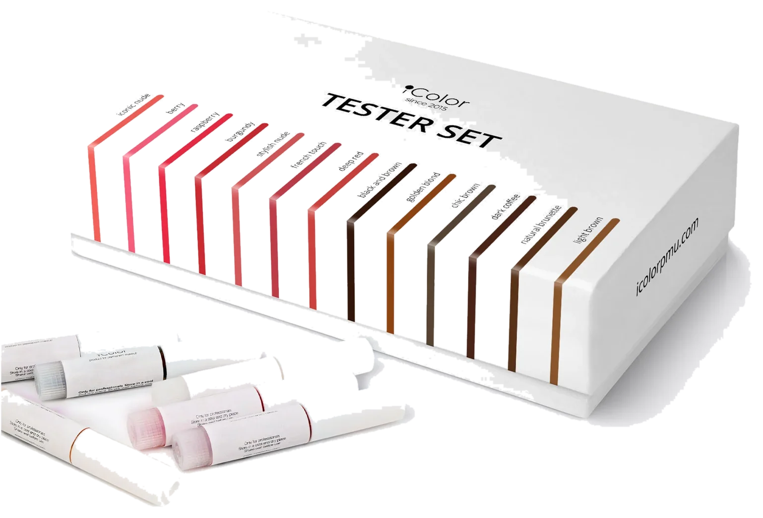 TESTER SET — set de pigmenți iColor, Basic Line